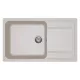 ELLECI - dřez Life 410 G39 Bianco soft