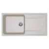 ELLECI - dřez Life 480 G39 Bianco soft