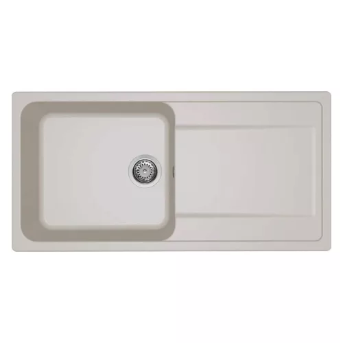 ELLECI - dřez Life 480 G39 Bianco soft