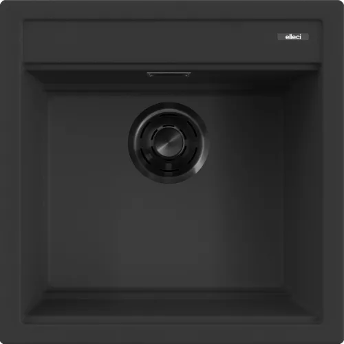 ELLECI - Dřez Best 104 Workstation G40 Nero s černým příslušenstvím