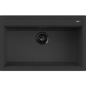   ELLECI - Dřez Best 130 Workstation G40 Nero s černým příslušenstvím