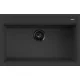 ELLECI - Dřez Best 130 Workstation G40 Nero s černým příslušenstvím