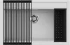 ELLECI - Dřez Best 130 Workstation Sada G68 Bianco - Doprodej!