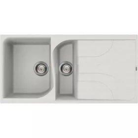 ELLECI - dřez Ego 475 G52 Bianco Pietra
