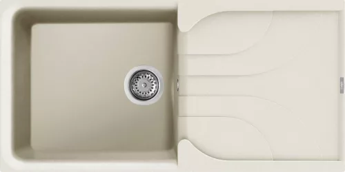 ELLECI - dřez Ego 480 G62 Bianco Antico