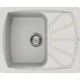 ELLECI - dřez Living 125 G52 Bianco Pietra