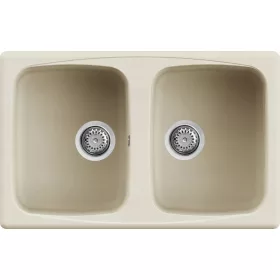 ELLECI - dřez Master 350 G62 Bianco Antico