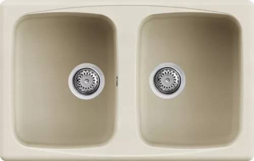 ELLECI - dřez Master 350 G62 Bianco Antico