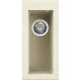 ELLECI - dřez Quadra 50 G62 Bianco Antico