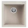 ELLECI - dřez Quadra 102 G39 Bianco soft