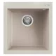 ELLECI - dřez Quadra 102 G39 Bianco soft