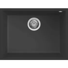 ELLECI - dřez Quadra 110 UM G40 Nero podpultová montáž