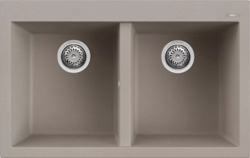 ELLECI - dřez Quadra 350 G43 Tortora