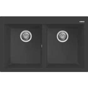 ELLECI - dřez Quadra 350 G59 Antracite
