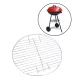 Grillrács kerek 41,5 cm