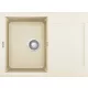 ELLECI - Dřez Easy 135 G62 Bianco Antico