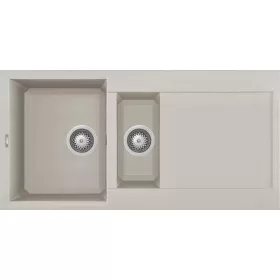 ELLECI - dřez Easy 475 G39 Bianco soft