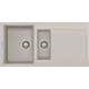 ELLECI - dřez Easy 475 G39 Bianco soft