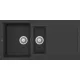 ELLECI - dřez Easy 475 G40 Nero
