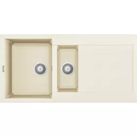ELLECI - dřez Easy 475 G62 Bianco Antico