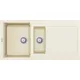 ELLECI - dřez Easy 475 G62 Bianco Antico