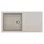 ELLECI - dřez Easy 480 G39 Bianco soft