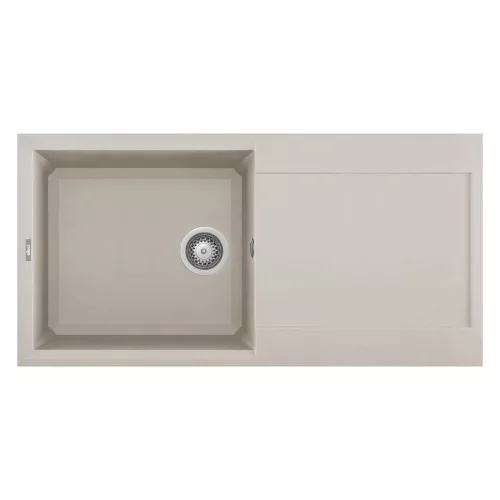 ELLECI - dřez Easy 480 G39 Bianco soft