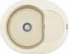 ELLECI - dřez Easy ROUND 600 G62 Bianco Antico