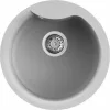ELLECI - dřez Ego ROUND M79 Aluminium