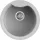 ELLECI - dřez Ego ROUND M79 Aluminium