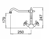 ELLECI - Baterie Tago G51 avena