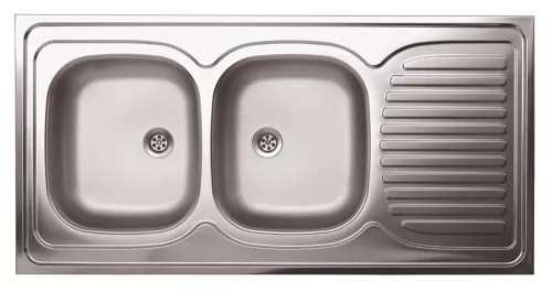 LIVINOX 134 s přepadem 60 cm série (vana vlevo)