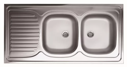 LIVINOX 134 s přepadem 60 cm série (vana vpravo)
