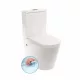Paulo rimless WC kombi alsó/hátsó kifolyással soft close ülőkével