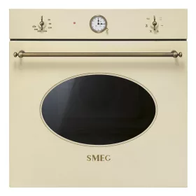   SMEG HŐLÉGKEVERÉSES SÜTŐ, Colonial design, 60 cm, analóg, bézs