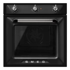   SMEG LÉGKEVERÉSES SÜTŐ, Victoria design, 60 cm, analóg, fekete