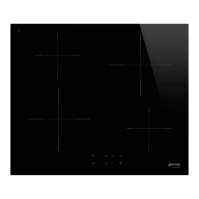  SMEG INDUKCIÓS FŐZŐLAP, Universal design, 60 cm, 4 főzőzóna, fekete üveg 