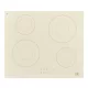SMEG INDUKCIÓS FŐZŐLAP, Universal design, 60 cm, 4 főzőzóna, bézs 