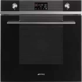   SMEG KOMBINÁLT MIKROHULLÁMÚ SÜTŐ,Linea design, 11+1 funkció, LCD kijelző, feketeüveg