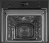 SMEG KOMBINÁLT MIKROHULLÁMÚ SÜTŐ, Classica design, Galileo, 60 cm, ES LCD, matt fekete