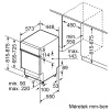 Bosch SPI4HMS49E Home Connect vestavný myčka nádobí