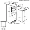 AEG TF5OS882DS Beépíthető hűtőszekrény | CoolMatic | 124l | 88 cm magas | 56 cm széles