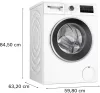 Bosch WAN2426NBY Home Connect s předním plněním pračka
