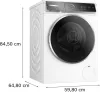 Bosch WGB266A4BY Home Connect s předním plněním pračka